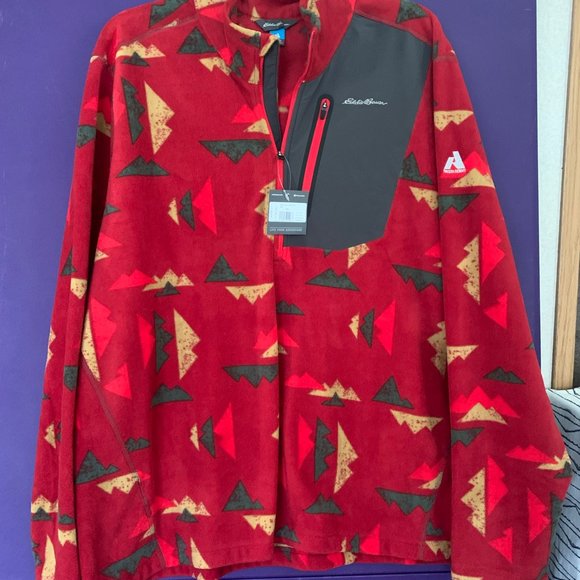 Mens 2XL Fleece Long Sleeve Pull Over - Picture 2 of 14